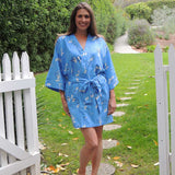 "Stornetta" (Blue) Short Robe