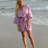 "Whispering Grass" Short Robe