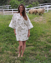 Load image into Gallery viewer, &quot;Animal Farm&quot; short robe
